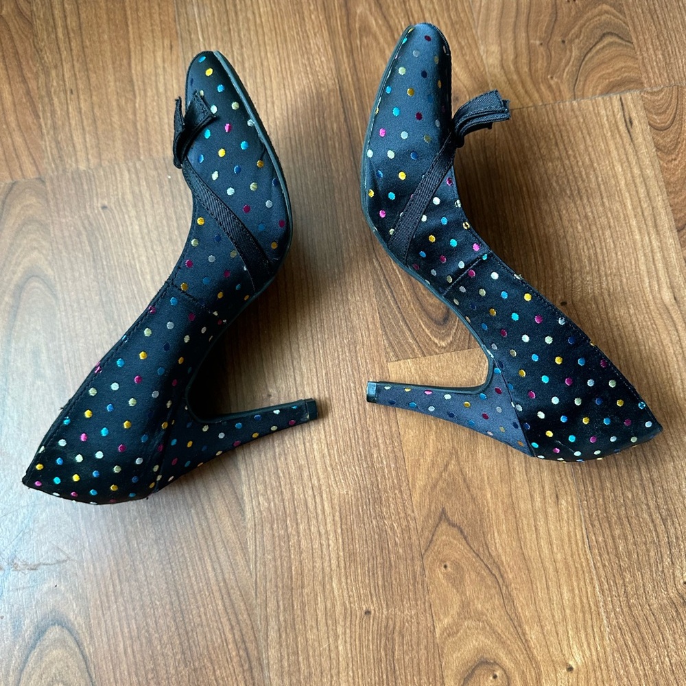 Gorgeous polka dot pumps - Picture 7 of 8
